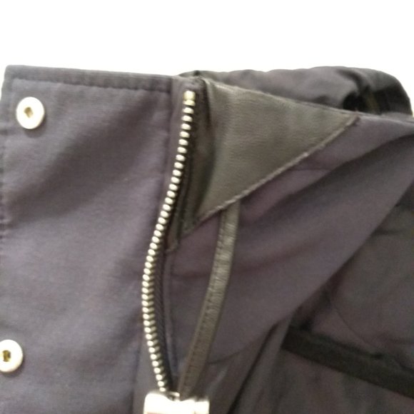 ZARA Navy Funnel Neck Anorak - Picture 6 of 9